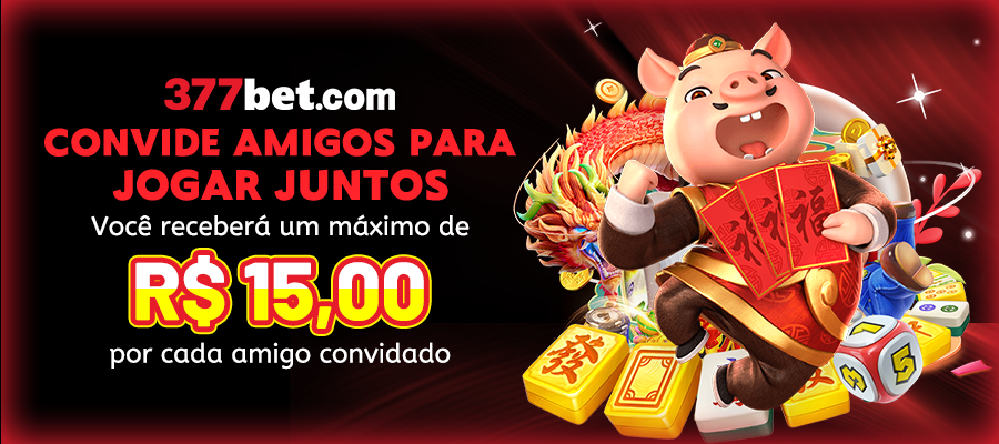 Convide amigos para jogar no 377bet app