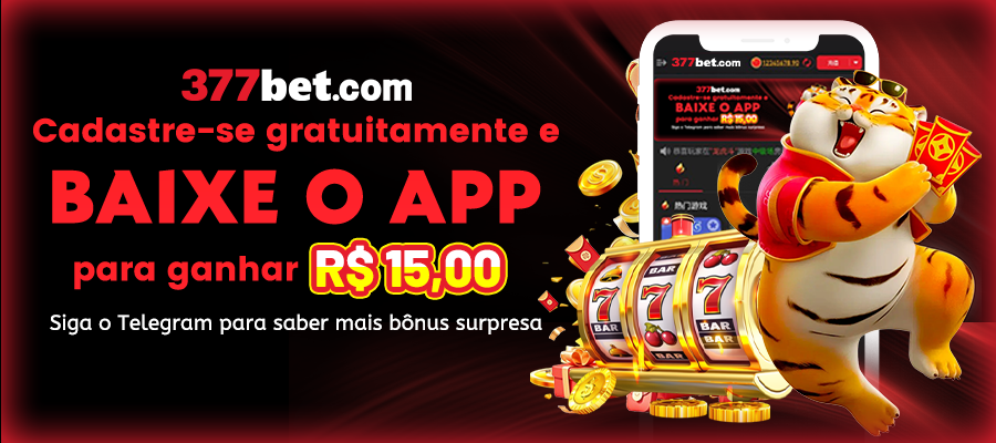 Baixe o app e ganhe R$15,00